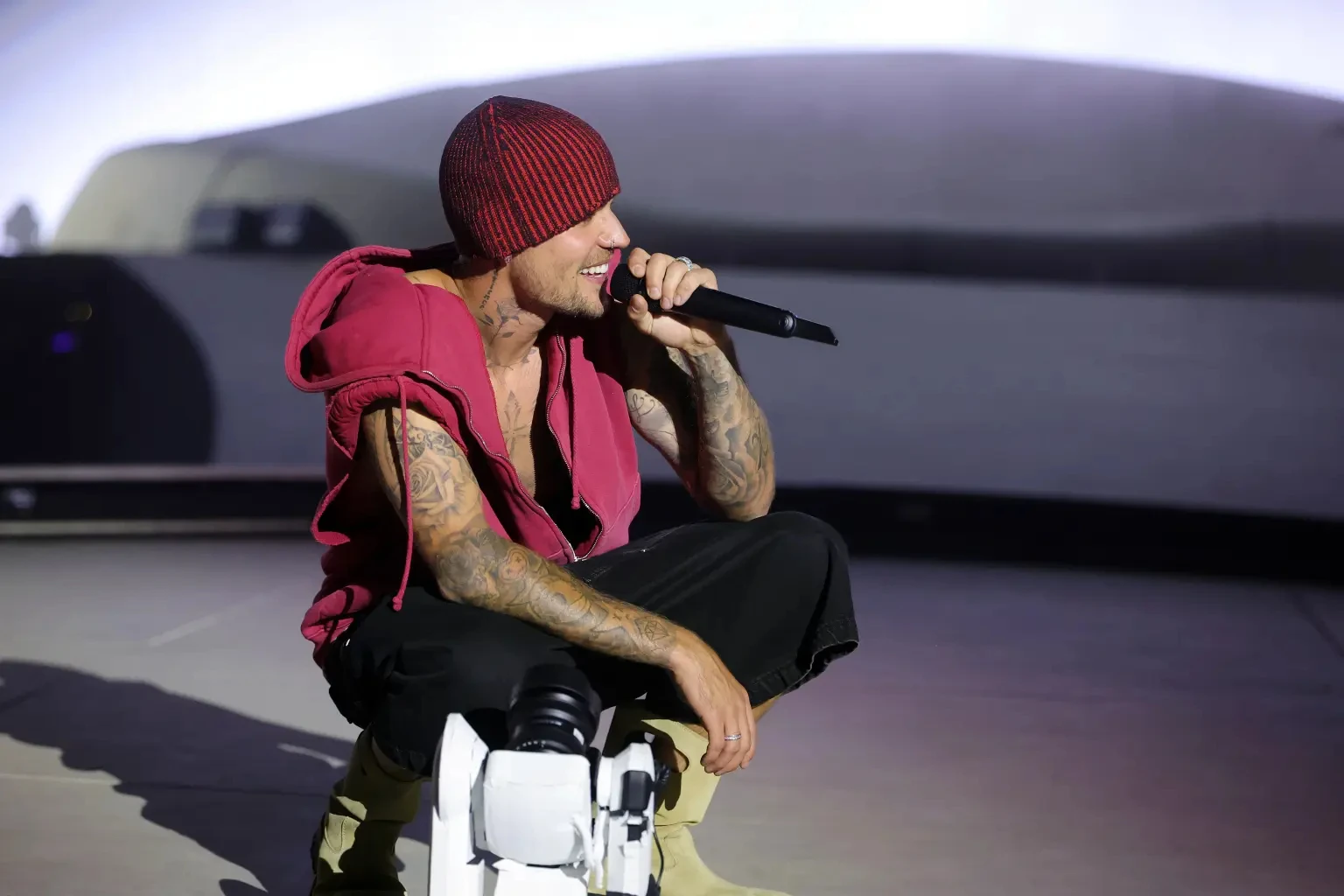 Sân khấu Coachella là nơi Justin khẳng định đẳng cấp nghệ sĩ toàn cầu. Ảnh: Page Six