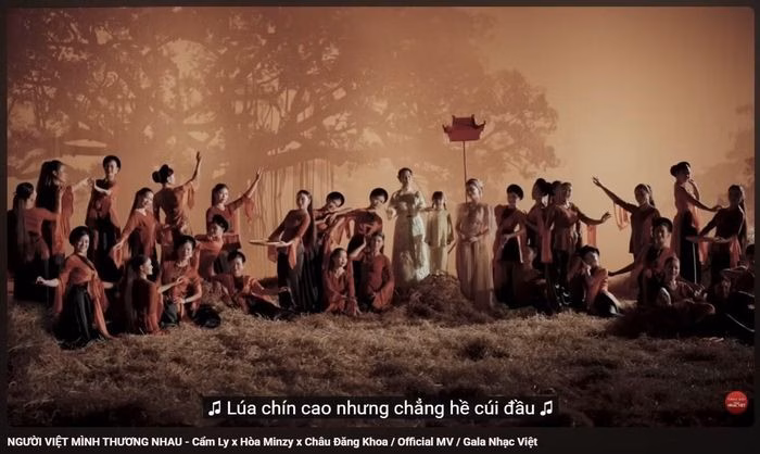 MV Người Việt Mình Thương Nhau gây tranh cãi vì ca từ trái quy luật tự nhiên