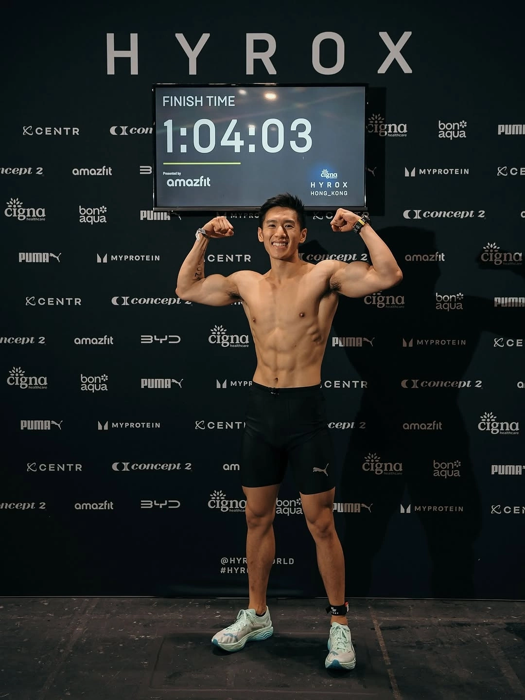 Ryan Cheung trong một cuộc đua thể lực tháng 7/2025, thể hiện tinh thần kỷ luật và bền bỉ. Ảnh: Instagram/RyanCheung
