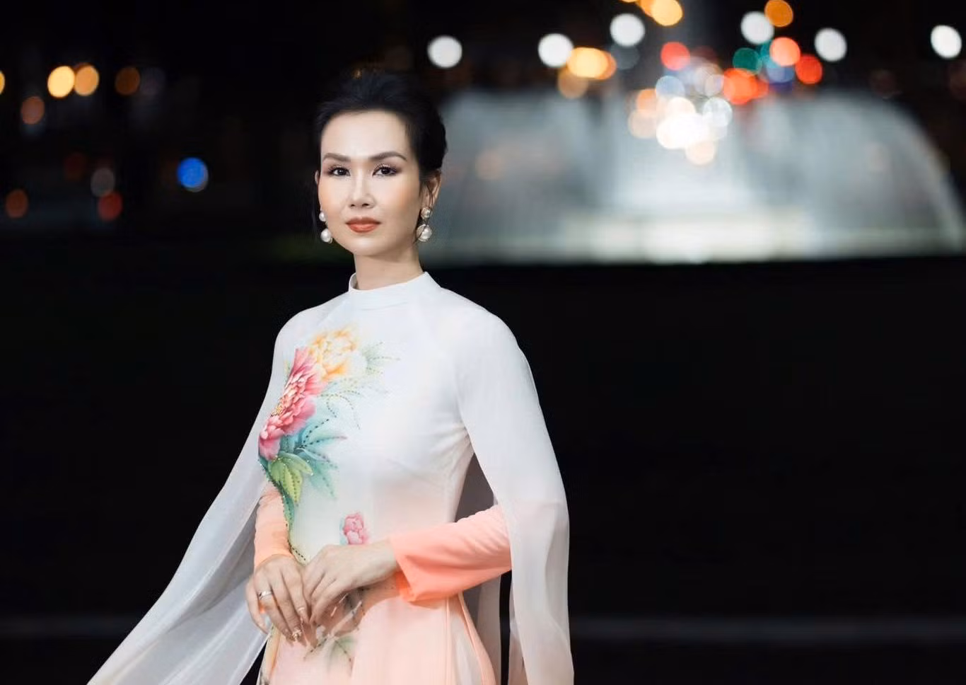 Ca sỹ Võ Hạ Trâm với những dự án âm nhạc đầy tâm huyết dành cho Tổ quốc. (Ảnh: CTV/Vietnam+)