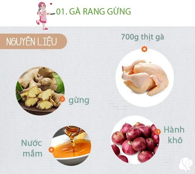 Cách chế biến món gà rang gừng thơm nức cho bữa tối