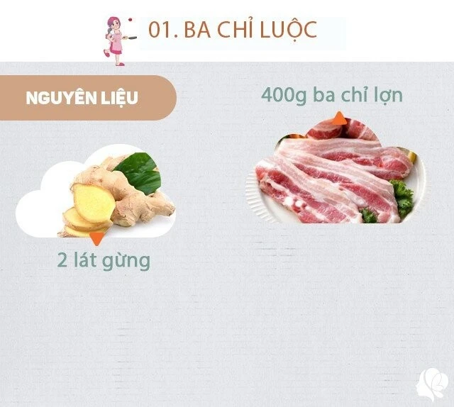 Cách luộc thịt ba chỉ trắng thơm cho mâm cơm gia đình