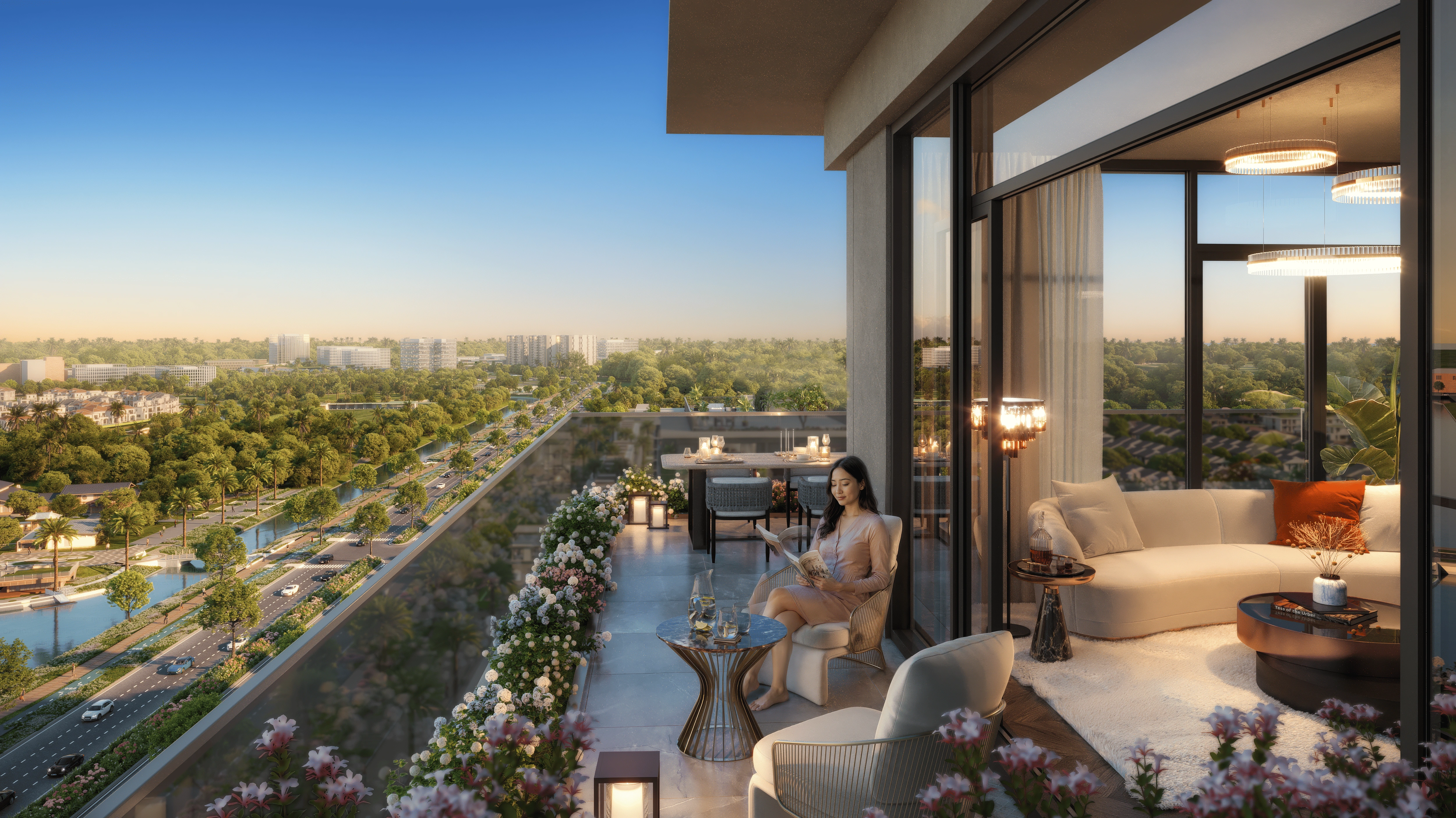 Solaria Rise tiên phong áp dụng tiêu chuẩn xanh EDGE để giảm chi phí năng lượng cho cư dân (Ảnh: CĐT).