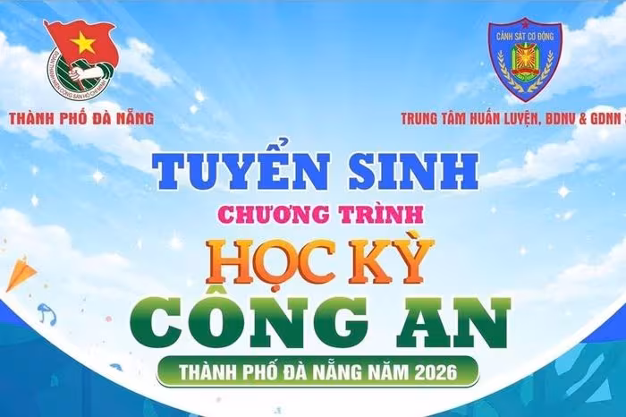 Đà Nẵng lần đầu tiên tuyển sinh chương trình ‘Học kỳ công an’