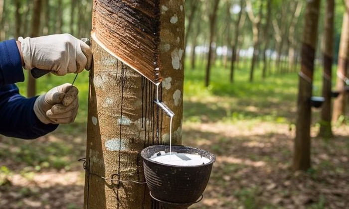Thị trường cao su thế giới đang chịu áp lực từ nhiều yếu tố vĩ mô, dẫn đến sự phân hóa về giá giữa các khu vực. Ảnh minh họa