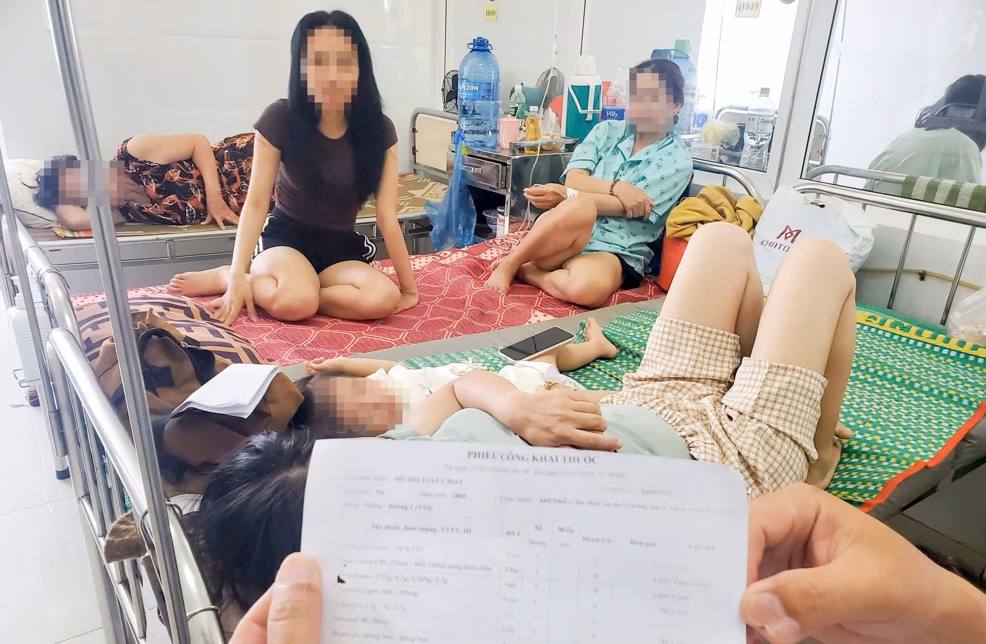 Các trường hợp đang được theo dõi, điều trị tại Bệnh viện Đa khoa trung tâm tỉnh Gia Lai.