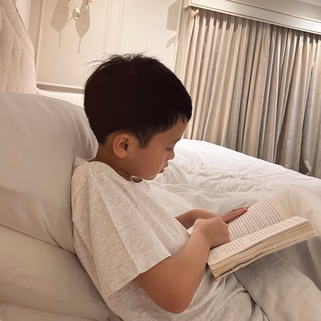 Những khoảnh khắc của các con Hà Tăng - Louis Nguyễn luôn nhận về nhiều sự chú ý