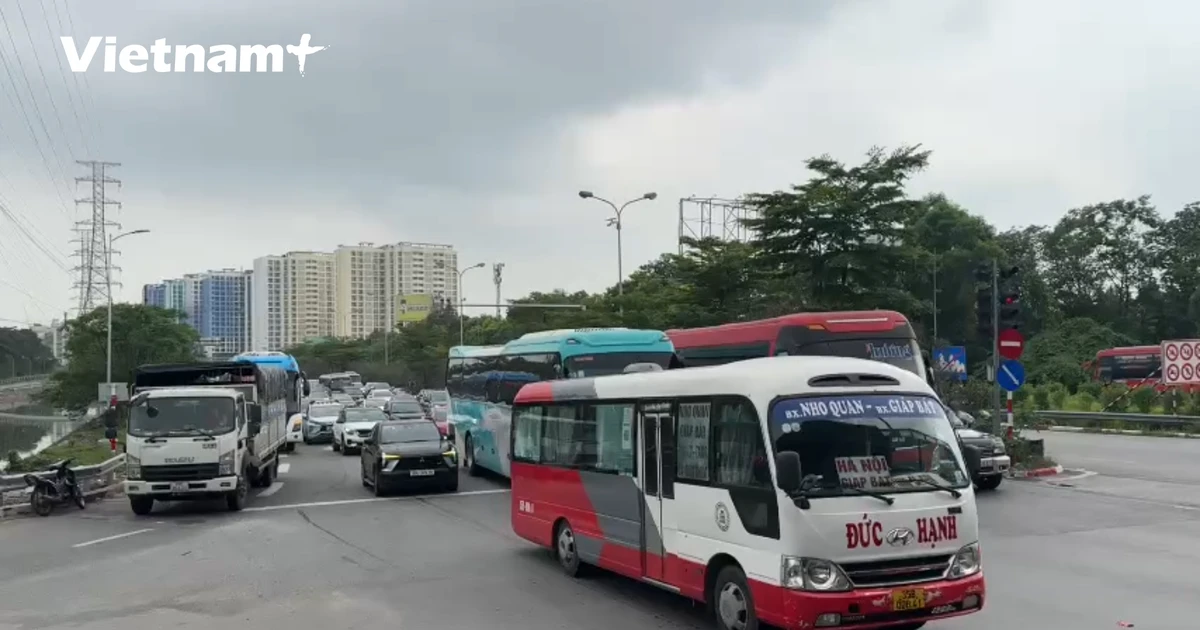 Giao thông cửa ngõ Hà Nội cơ bản thông thoáng khi kết thúc kỳ nghỉ lễ 30/4