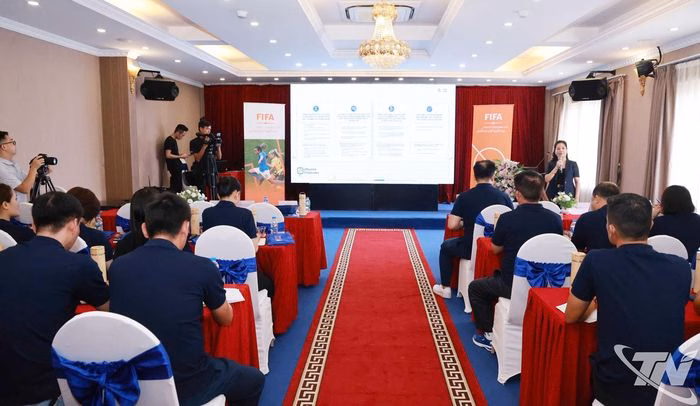 Hội thảo FIFA tập trung vào việc nâng cao năng lực điều hành cho các cán bộ quản lý bóng đá nữ.