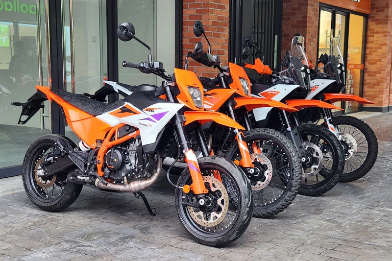 KTM 390 Adventure 2026 sở hữu diện mạo hiện đại và khí động học