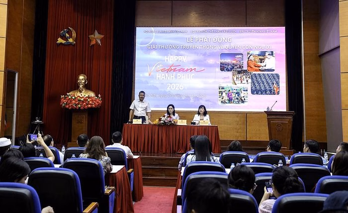 Phát động Giải thưởng Việt Nam hạnh phúc - Happy Vietnam 2026. Ảnh: T. Thủy.
