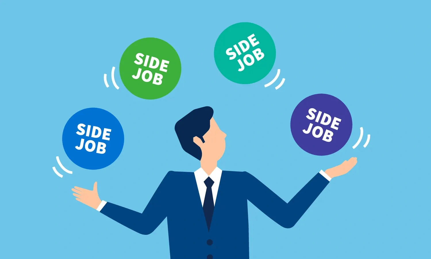 Trong bối cảnh chi phí sinh hoạt tăng cao, nhiều người trẻ tìm kiếm việc làm thêm sau giờ hành chính (Ảnh: Forbes).