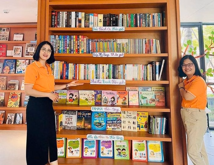 Thư viện hy vọng tại trường HOPE (Đà Nẵng) - gieo mầm ước mơ cho những tâm hồn nhỏ.