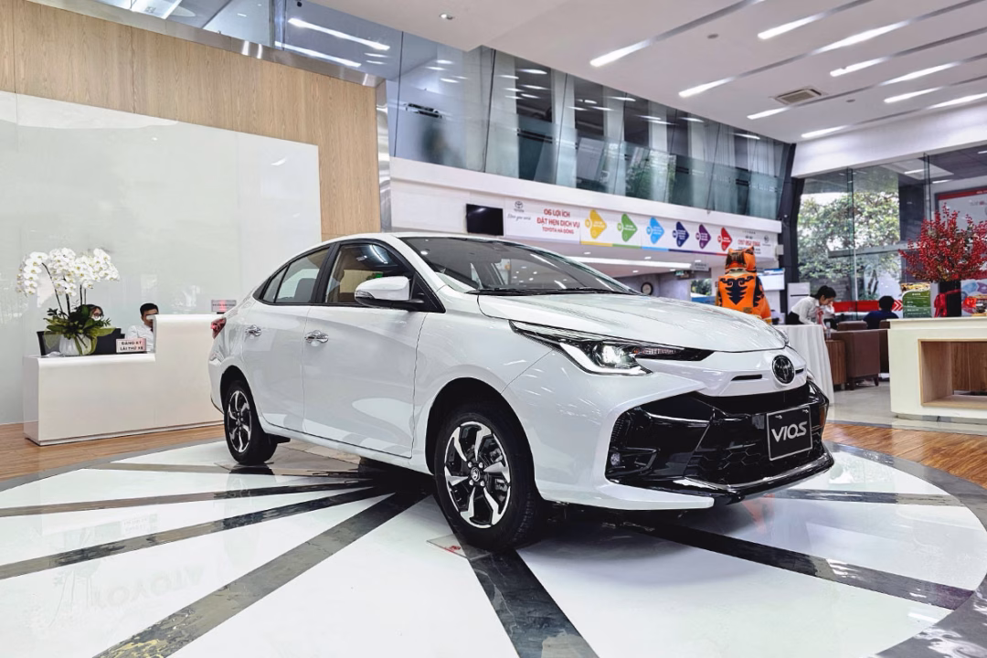 Toyota Vios vẫn giữ ngôi vương nhưng đà tăng trưởng đang có dấu hiệu chững lại