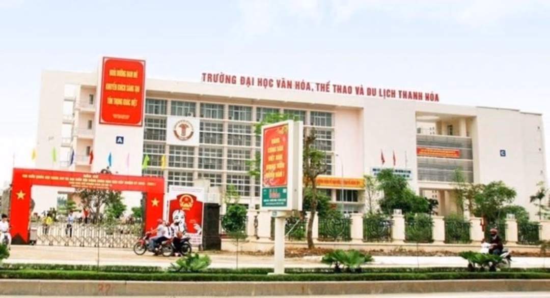 Trường Đại học Văn hóa, Thể thao và Du lịch Thanh Hóa sẽ được sáp nhập nguyên trạng vào Đại học Hồng Đức. Ảnh: Trần Lâm