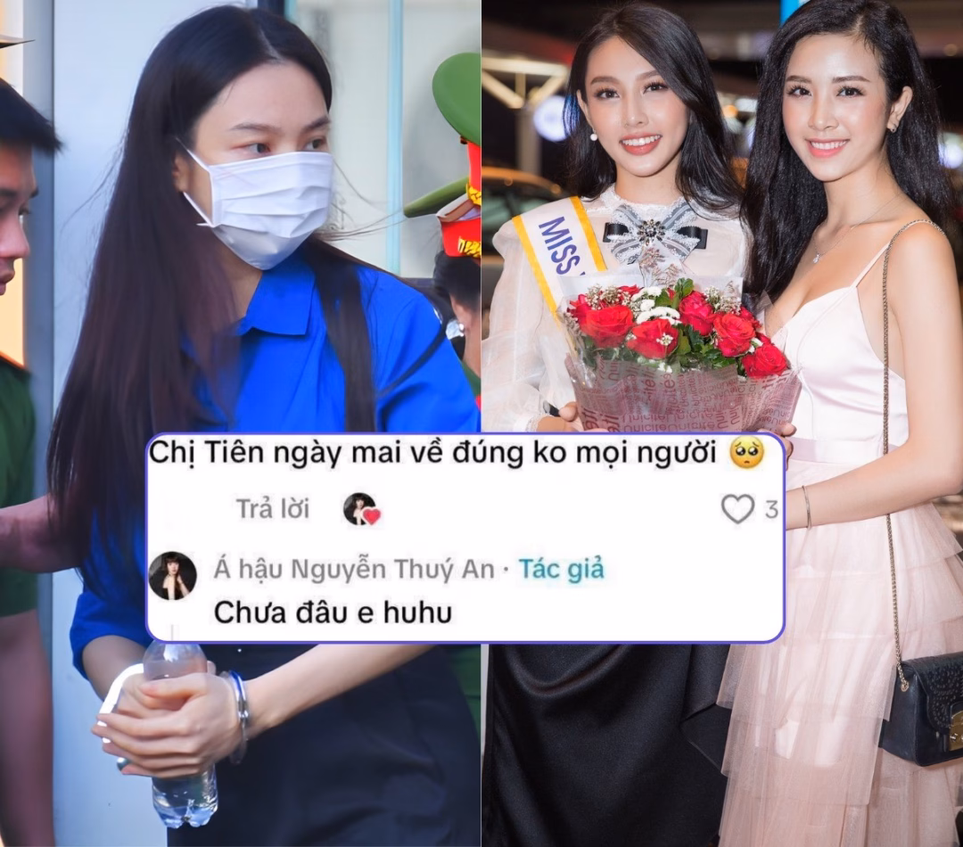 Á hậu Thúy An chia sẻ về Thùy Tiên.