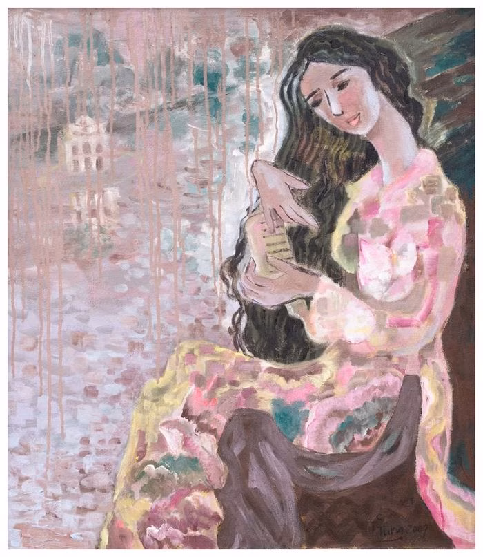 Tác phẩm Bên khung cửa