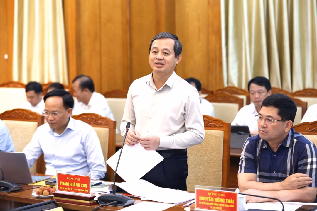Buổi làm việc giữa tỉnh Bắc Ninh và doanh nghiệp