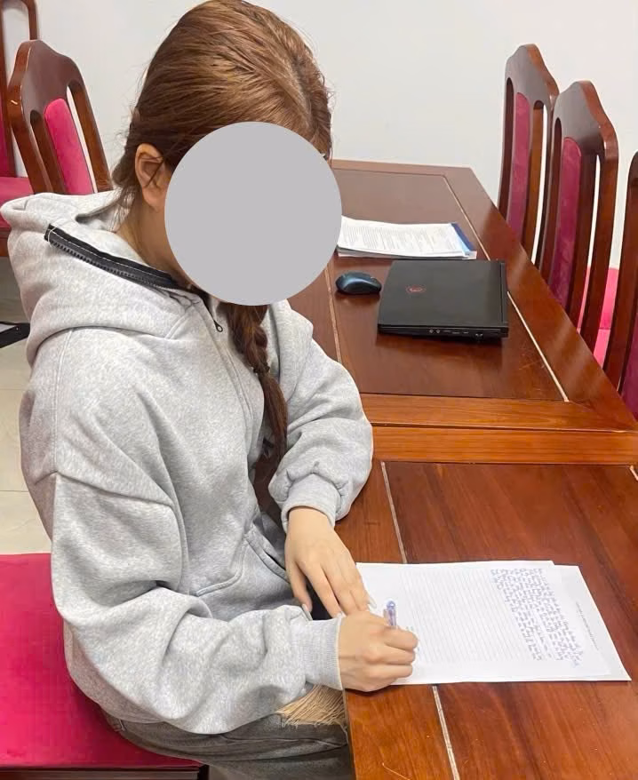 Cô gái đăng ảnh tag tên Hải Đăng Doo gây xôn xao đã bị xử phạt 7,5 triệu đồng (Nguồn: Công An TP Đà Nẵng)